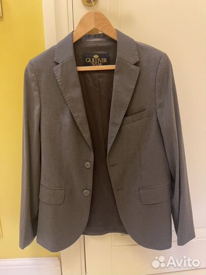 Пиджак для мальчика gulliver 164