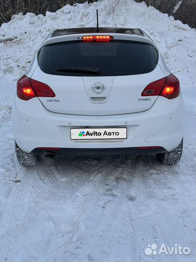 Opel Astra 1.4 AT, 2011, 194 000 км