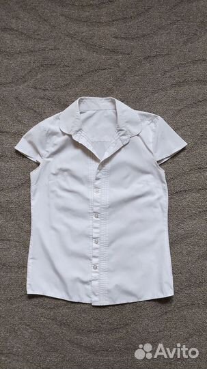 Блуза школьная рост 140 и 145