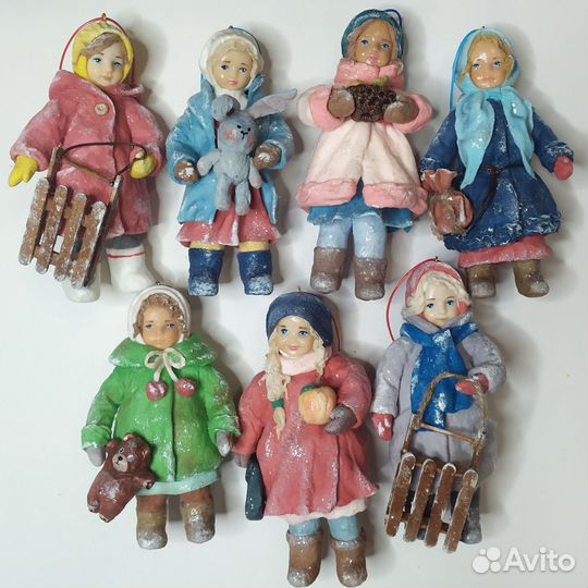 Ватная игрушка