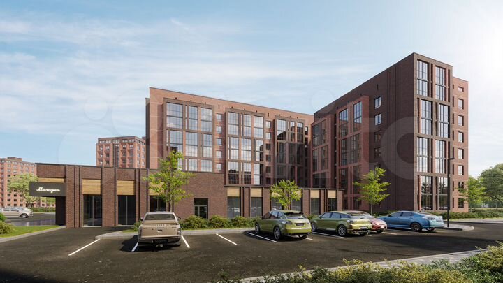 1-к. квартира, 35,4 м², 2/8 эт.