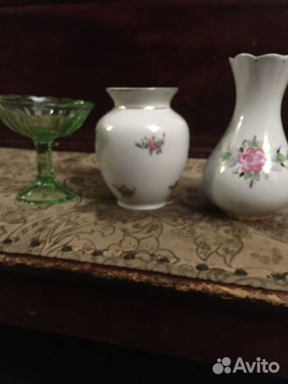 Вазы и разная посуда