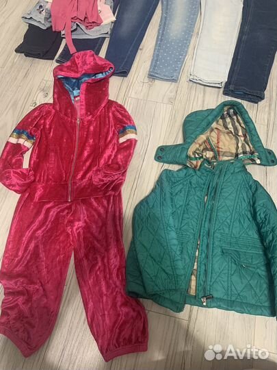Пакет вещей для девочки 122 128 бронь до 19.08