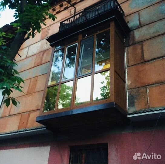 Пластиковый балкон с установкой