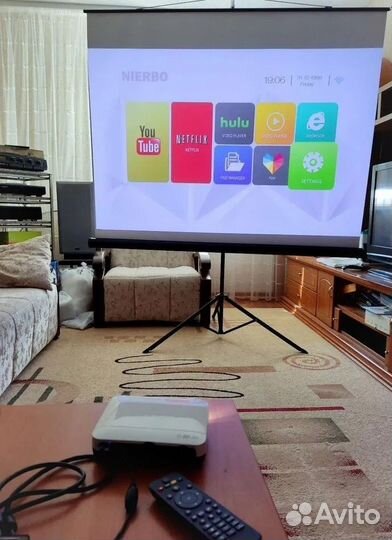 Аренда проектора и экрана