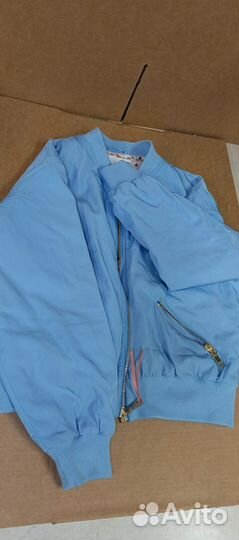 Бомбер Numph 702774 голубой