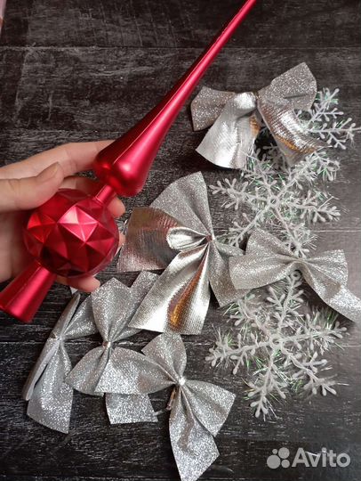 Пакет игрушек+гирлянда