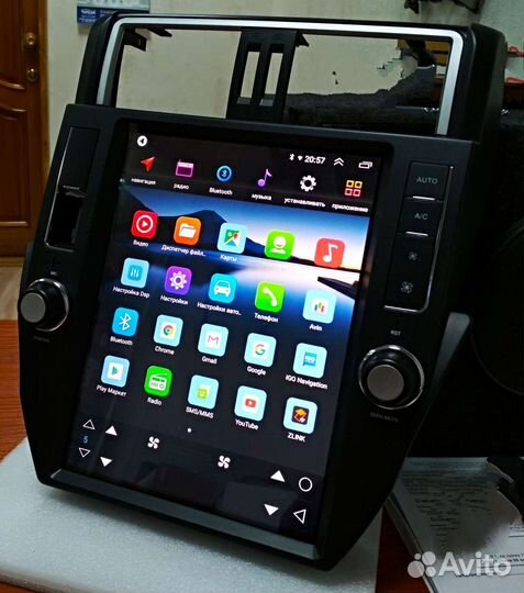 Toyota Prado 150 магнитола Android Tesla новая