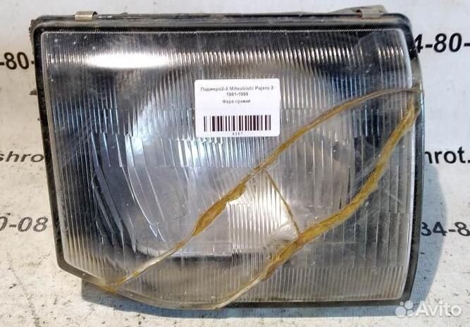 Фара правая Mitsubishi Pajero 2 91-97г