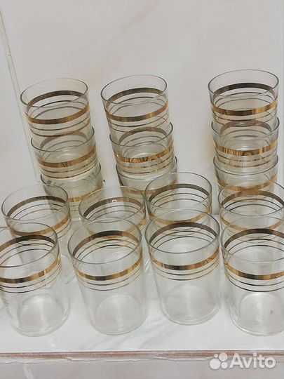 Стаканы, стопки,фужеры, розетки СССР