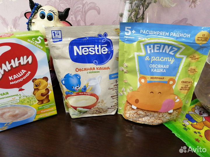 Детские каши молочные