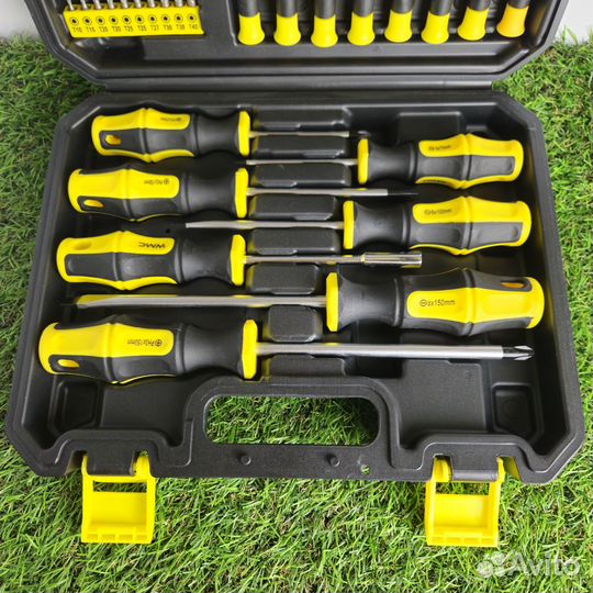 Набор бит и отверток 65 предметов