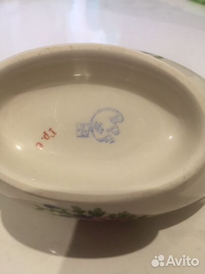 Фарфор соусник молочник Рижский фз