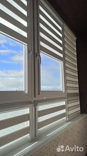 Рулонные жалюзи из ткани полиэстер на заказ