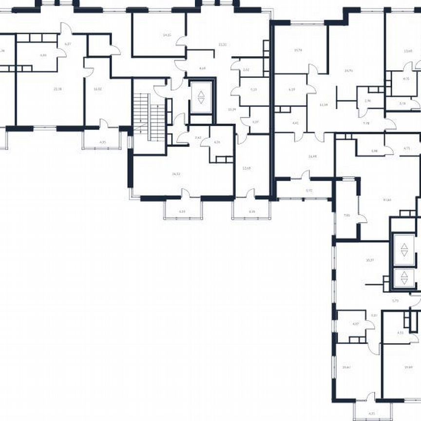 1-к. квартира, 52,7 м², 3/12 эт.