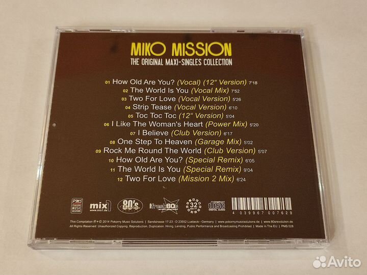 Cd Miko Mission - The Original Maxi-Singles