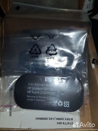 Батарея для контроллера 307132-001 HP E200