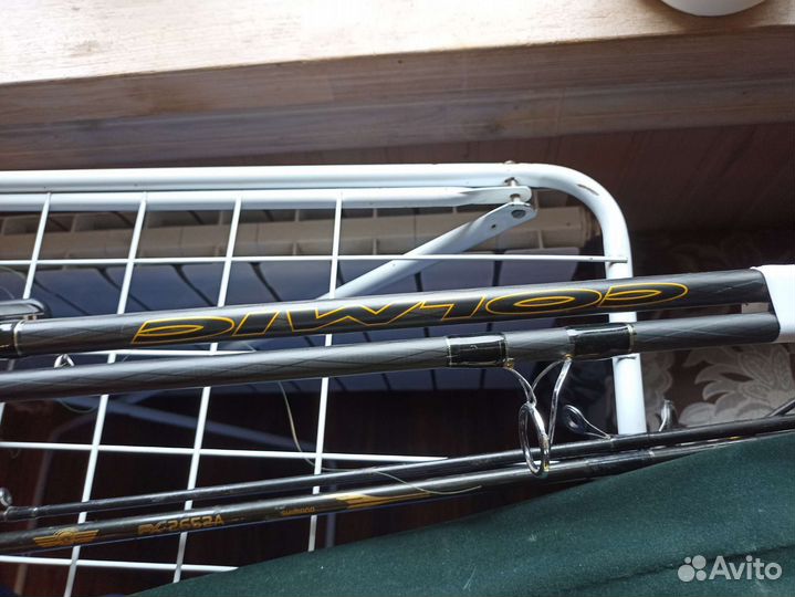 Карповые удилища с катушкой