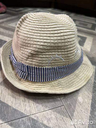 Шляпа соломенная детская