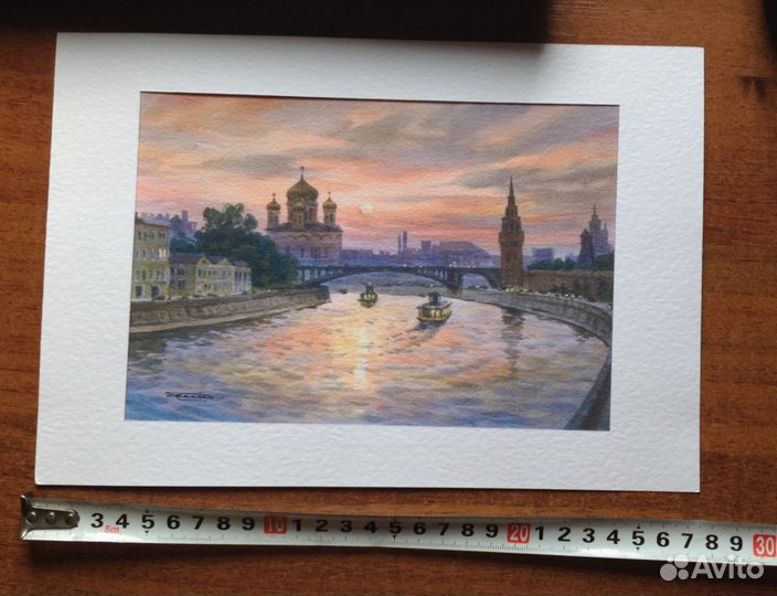 Картина акварель