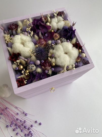 Коробочки с сухоцветами