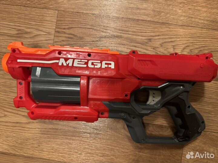 Бластер Нерф мега Циклон Nerf mega Cyclone Shock