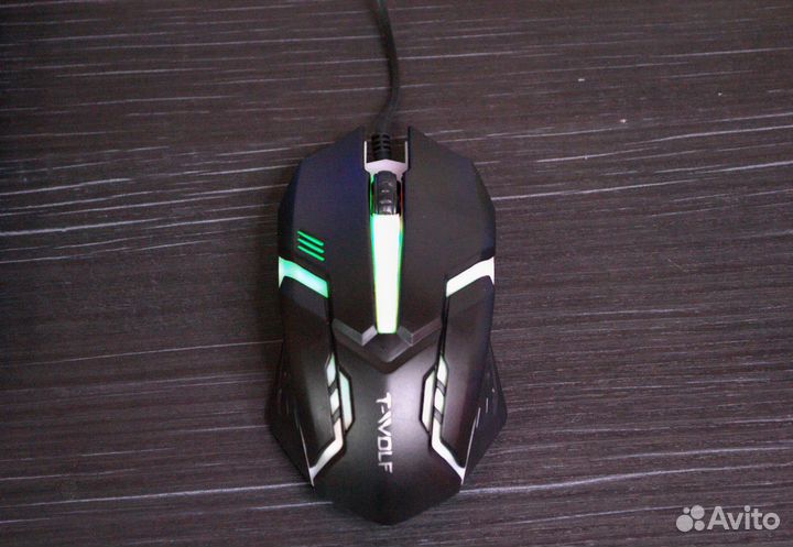 Новая игровая мышь с LED подсветкой