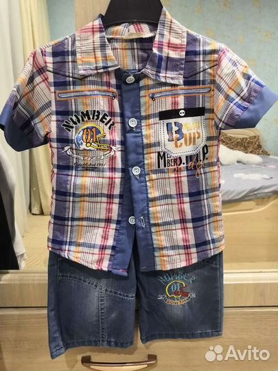 Рубашка с шортами