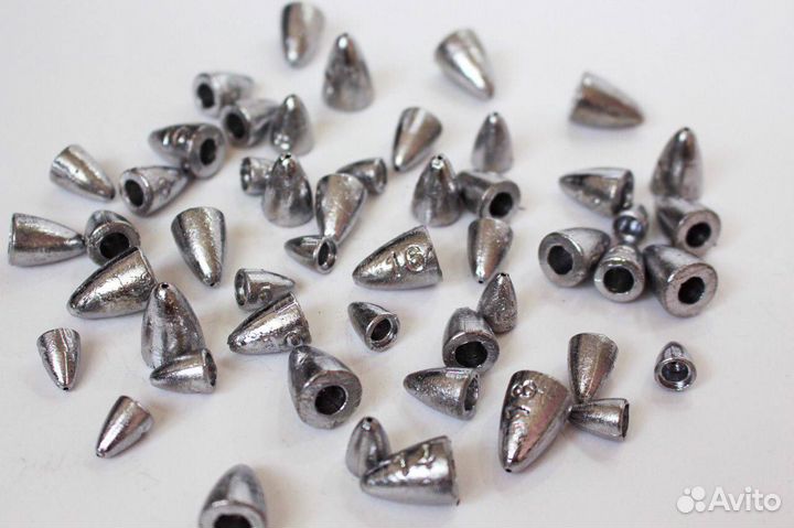 Грузило Пуля (Каролинская оснастка)