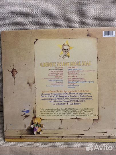 Elton john goodbye yellow brick road LP винил