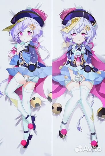 Подушка дакимакура Геншин Импакт