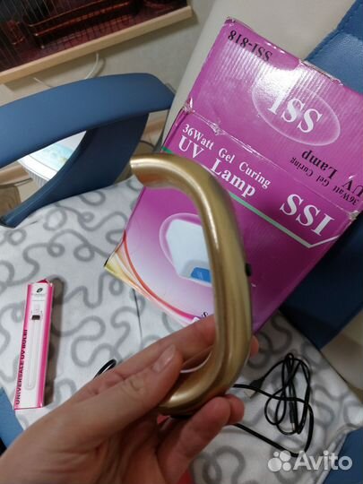Лампа для ногтей новая