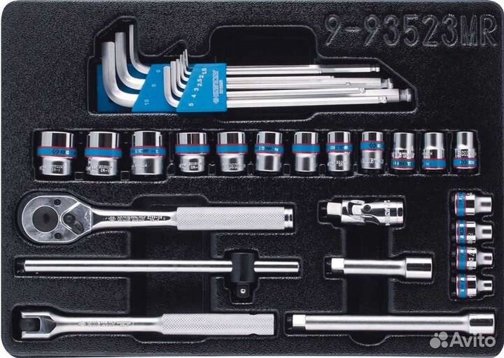 Набор 48 предметов king tony 9-93523MR