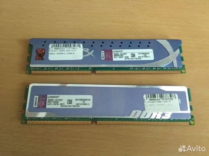 Оперативная память ddr3 4 gb kingston