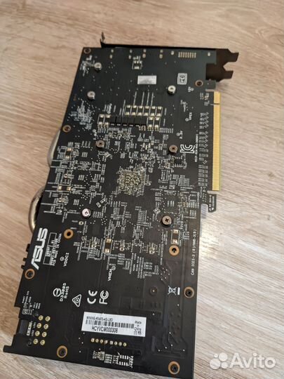Видеокарта asus RX470 4GB