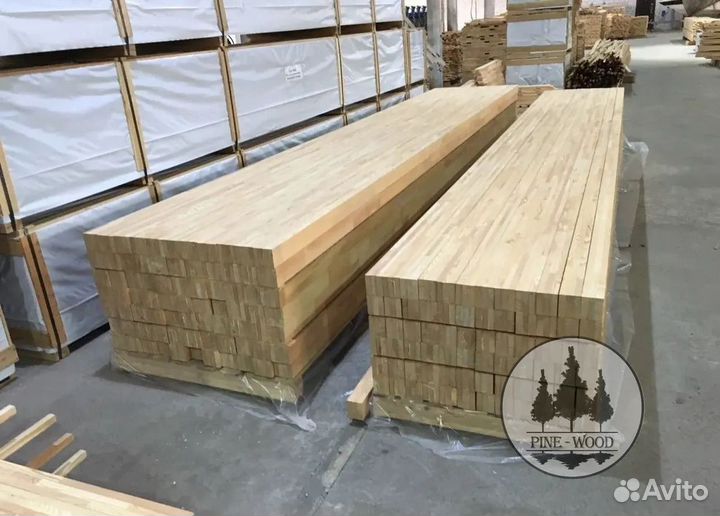 Клеенный брус ель любой размер