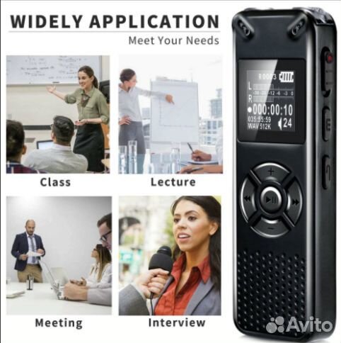 Профессиональный цифровой диктофон
