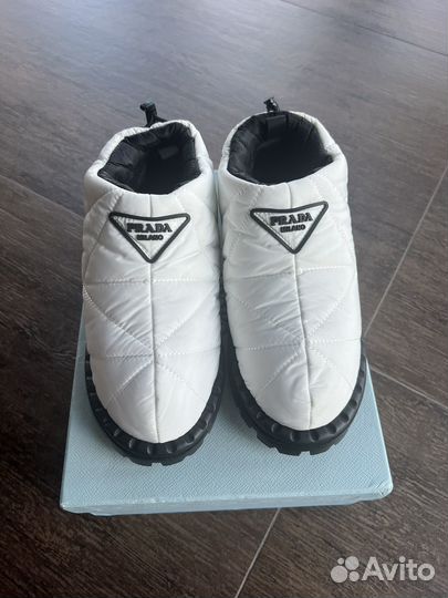 Ботинки дутики Prada