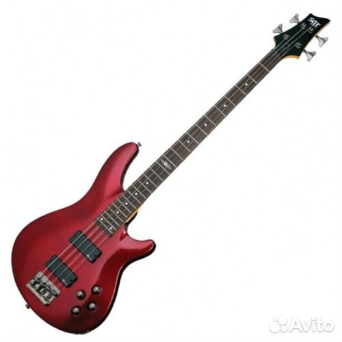 Бас-гитара schecter SGR C-4 M RED