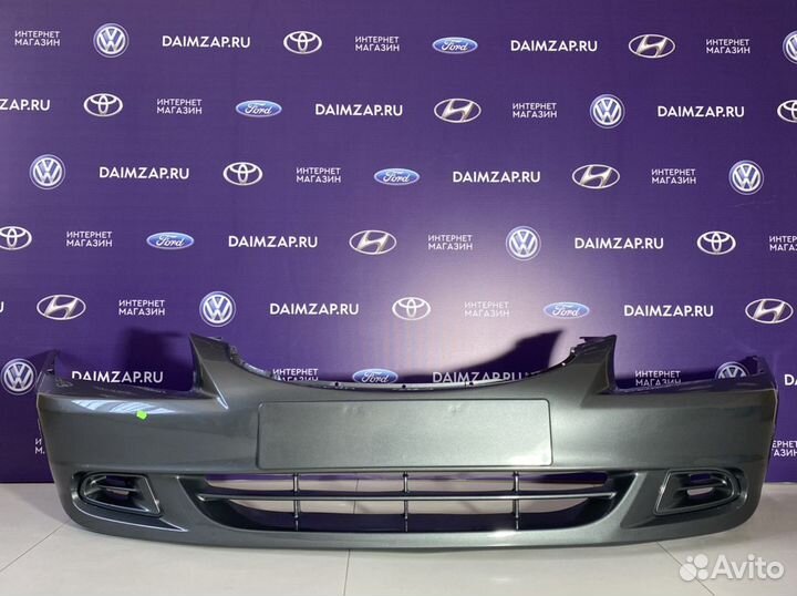 Бампер Передний Hyundai Accent Серый замок