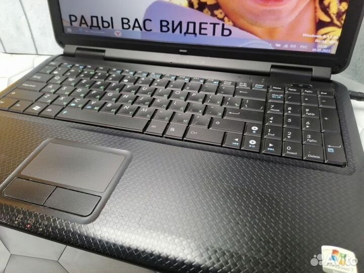15.6 Ноутбук Asus k50c Celeron 220