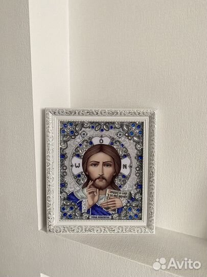 Изготовление икон из бисера