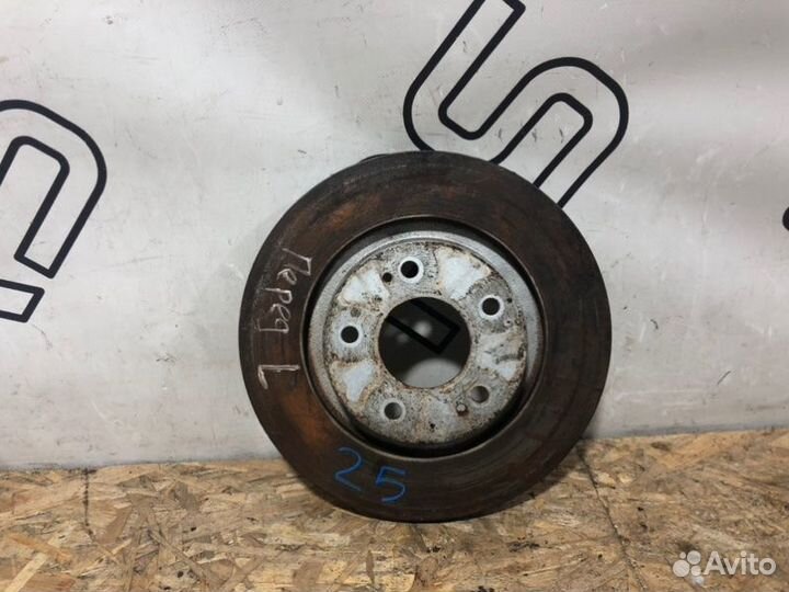 Диск тормозной передний левый Mitsubishi Outlander