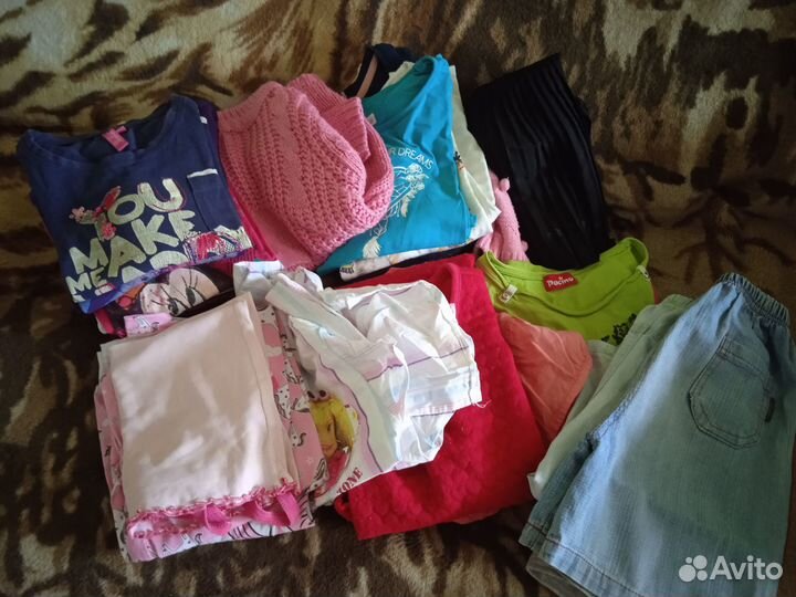 Вещи пакетом на девочку 6-7 лет