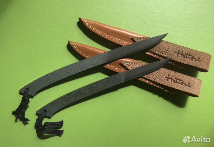 Ножи Hattori KD-30 Cowry-X, Япония. Ajime&Tsuchime