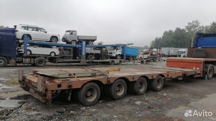 Полуприцеп трал (тяжеловоз) EKW RO 44TU3ALV, 2004