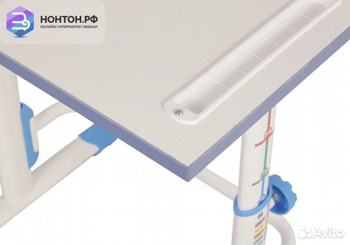 Парта-трансформер Polini kids Simple белый / синий