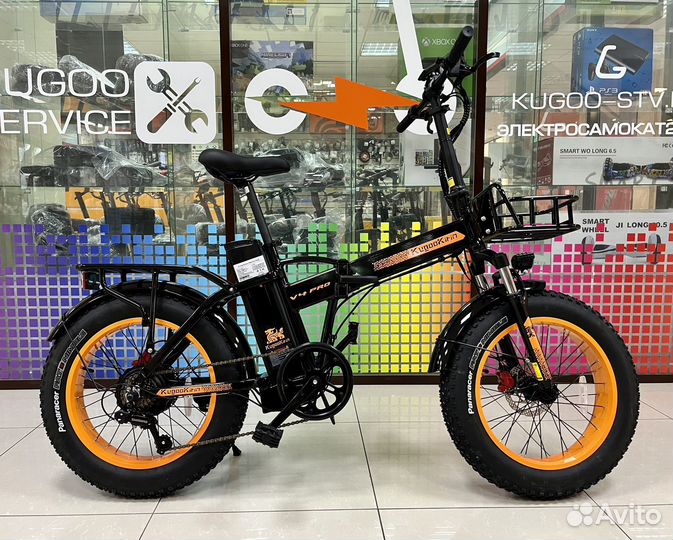 Электровелосипед Kugoo v4 Pro