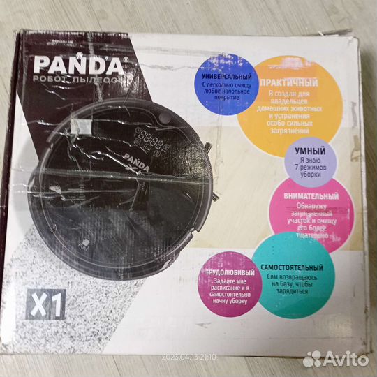 Робот пылесос сухая/влажная уборка Panda X1