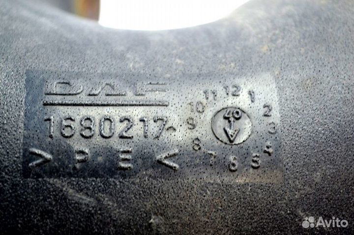 Труба воздухозаборника, нижняя часть DAF XF105 (01